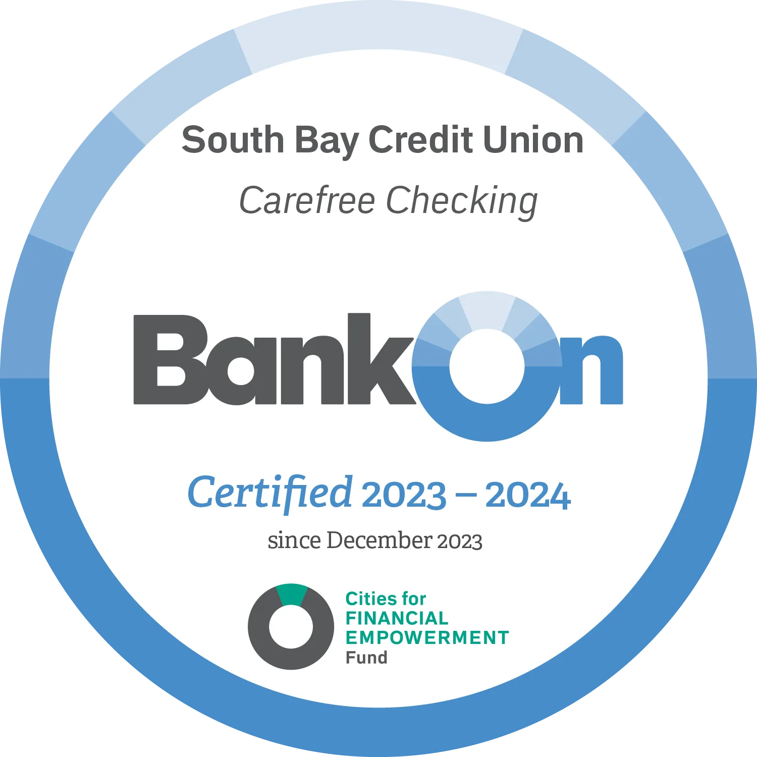 BankOn certified credit union